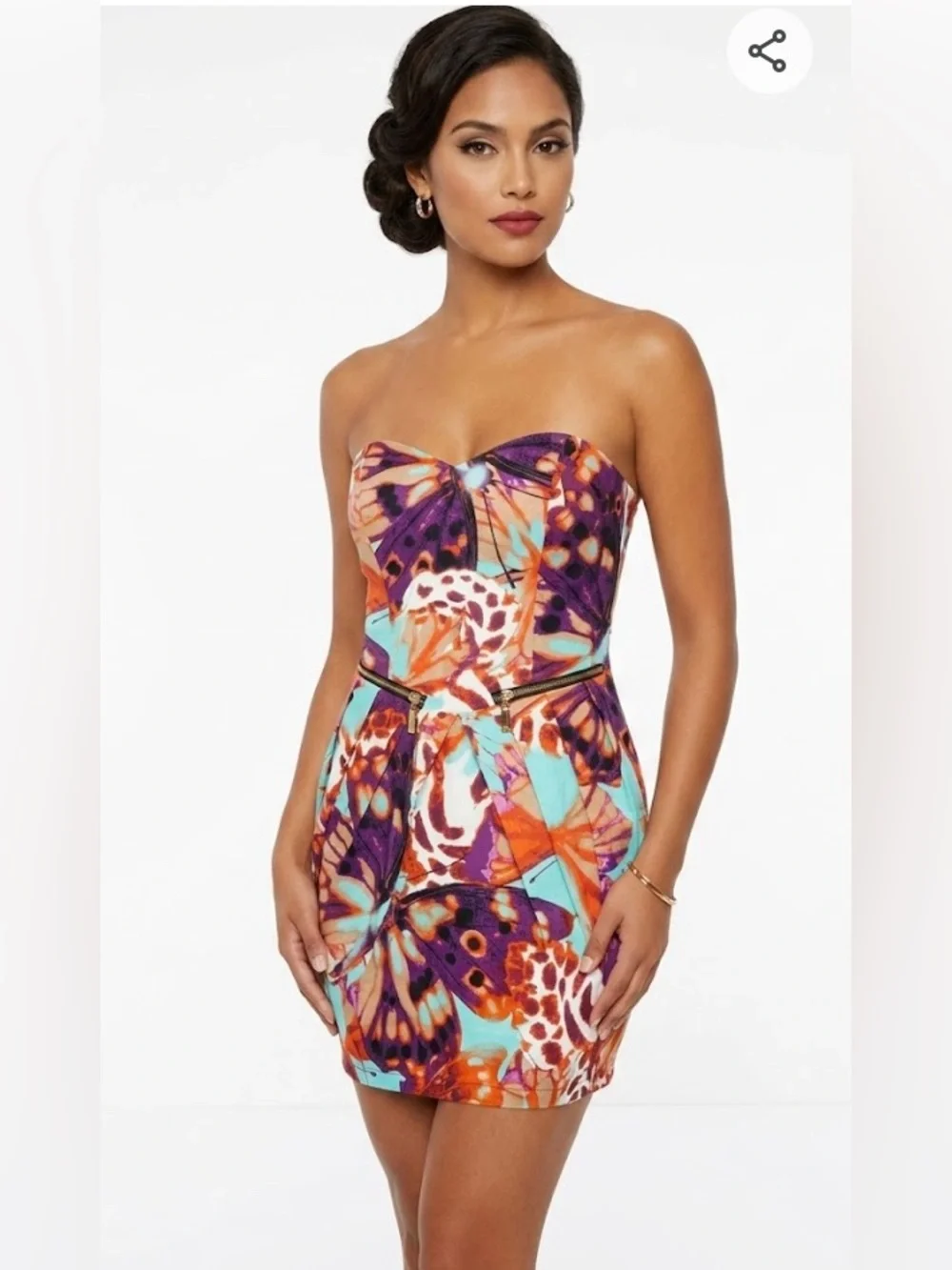 baby phat dress Vintage Baby Phat asymmetrical dress